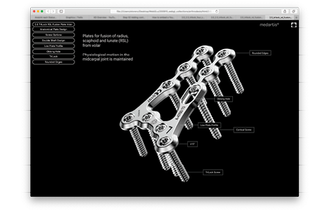 WebGL Interactive - Midface System